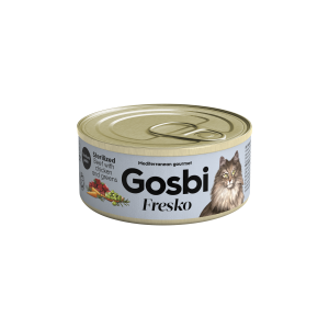 Fresko lata Sterilized sabor ternera con pollo y verduras